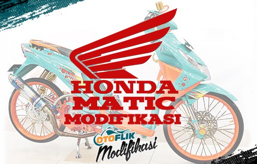 Modifikasi Motor Matic Honda