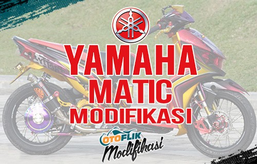 Modifikasi Motor Matic Yamaha