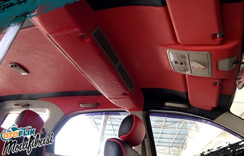 Modifikasi Plafon Mobil Interior