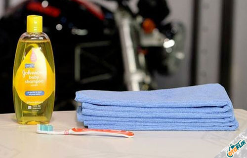 Shampoo bayi - 32 Cara Membersihkan Beling Helm Buram, Tergores 100% Higienis