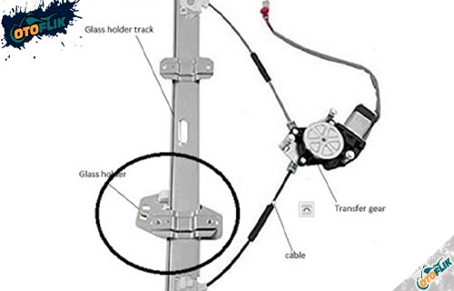 Glass Holder Track Power Window