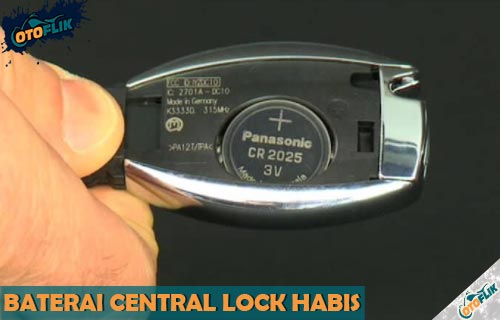 Baterai Central Lock Habis