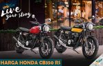 Harga Honda CB350 RS Terbaru Review dan Spesifikasi Lengkap