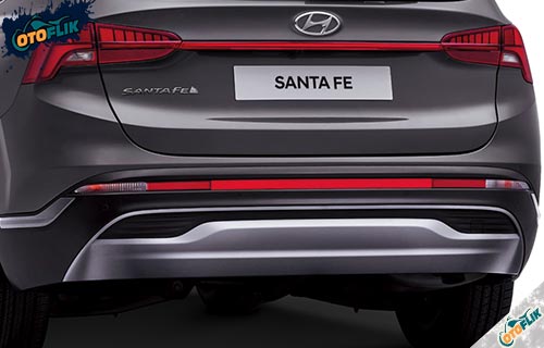 Tampilan Belakang Hyundai New Santa FE