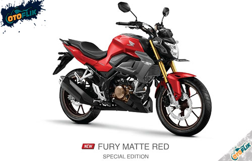 All New Honda CB150R Fury Matte Red Spesial Edition