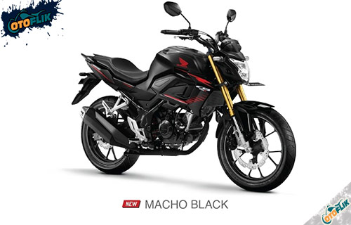 All New Honda Macho Black