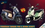 Perbedaan Yamaha Fino dan Honda Scoopy Terlengkap