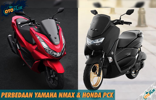Perbedaan Yamaha Nmax dan Honda PCX