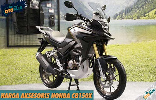 Harga Aksesoris Honda CB150X Apparel Resmi