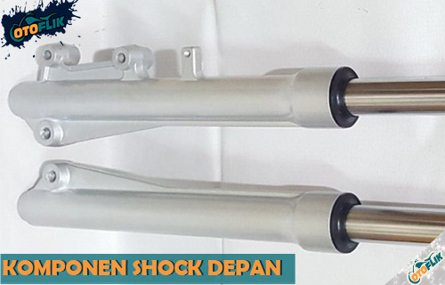 Komponen Shock Depan Motor