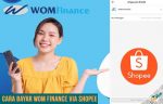 Cara Bayar WOM Finance via Shopee