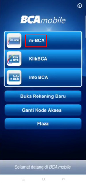 Buka Aplikasi m BCA
