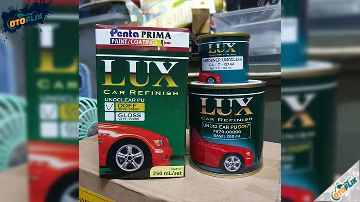 Lux Car Refinish Clear Cat Mobil Paling Bagus
