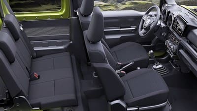 Kabin Pengemudi dan Penumpang Suzuki Jimny Gear For Pro